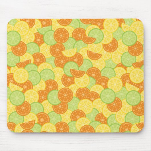 柑橘類の切れ マウスパッド (正面)