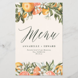 柑橘類の植物モダンの素朴な農家