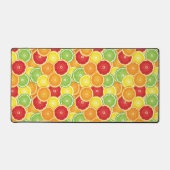 柑橘類の模様 デスクマット (正面)
