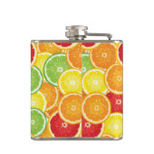 柑橘類の模様 フラスク (裏面)