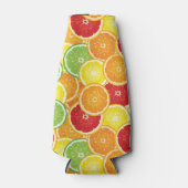 柑橘類の模様 ボトルクーラー (正面)