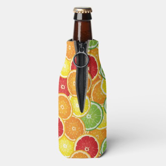 柑橘類の模様 ボトルクーラー (ボトル裏面)