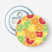 柑橘類の模様 栓抜き (正面)