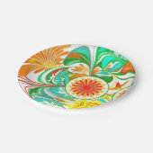 柑橘類の爆発 ペーパープレート (アングル)