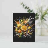 柑橘類の爆発 ポストカード (スタンド正面)