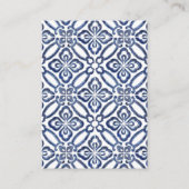 柑橘類の花の赤鮮やかちゃんシャワーを持って来る エンクロージャーカード (裏面)