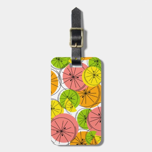 柑橘類の荷札 ラゲッジタグ (正面縦)
