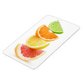 柑橘類の薄板ピラミッド マグネット (左側)