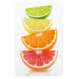 柑橘類の薄板ピラミッド マグネット