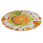 柑橘類の飛び散る喜び カッティングボード (角)