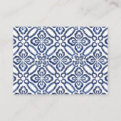 柑橘類はっきりしたおむつラッフル付き花 エンクロージャーカード (裏面)