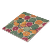 柑橘類を抑えたトーン タイル (側面)