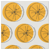 柑橘類オレンジの生地 ファブリック (クローズアップ)