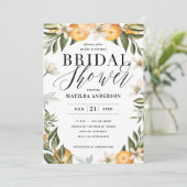 柑橘類オレンジの花のバーチャルブライダルシャワーパーティー (スタンド正面)