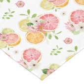 柑橘類オレンジウォーター色 ショートテーブルランナー (コーナー)