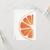 柑橘類オレンジグレープフルーツ カード (正面/裏面インサイチュ)