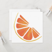 柑橘類オレンジグレープフルーツ カード (正面/裏面インサイチュ)