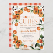 柑橘類オレンジツーリトルかわいこちゃんが途中だ 招待状 (正面/裏面)
