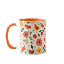 柑橘類オレンジフルーツ継ぎ目なしパターンフード