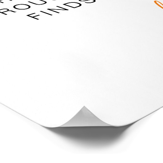 柑橘類オレンジベビーシャワーおしゃぶり狩り ポスター (角)