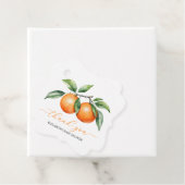 柑橘類オレンジベビーシャワー フェイバータグ (インサイチュ)