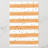 柑橘類オレンジヴィンテージトラックビンゴゲーム赤ちゃんシャワー (裏面)