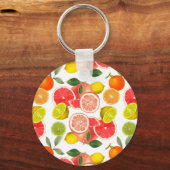 柑橘類カラフル果実 キーホルダー (正面)