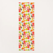 柑橘類カラフル ヨガマット (正面)