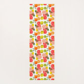 柑橘類カラフル ヨガマット (裏面)