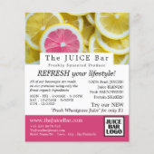 柑橘類グレープフルーツバー広告ズ チラシ (正面)