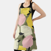柑橘類シームレスパターン エプロン (インサイチュ)