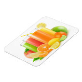 柑橘類ジュース マグネット (左側)