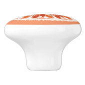 柑橘類スライスオレンジ セラミックノブ (側面)
