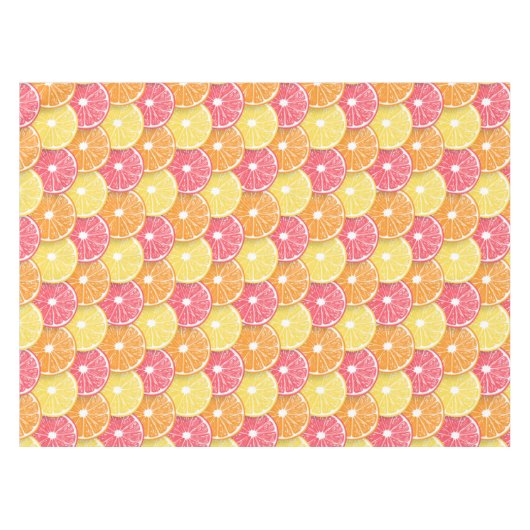 柑橘類スライス テーブルクロス (正面(横))