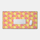 柑橘類スライス デスクマット (キーボード&マウス)