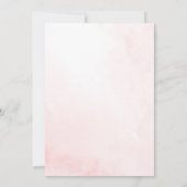 柑橘類テーマフルーツフローラブライダルシャワー 招待状 (裏面)