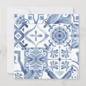 柑橘類テーマベビーシャワー サンキューカード (裏面)