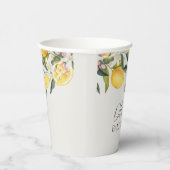 柑橘類テーマベビーシャワー 紙コップ (右)