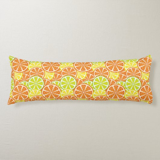 柑橘類パターン2 ボディピロー (正面)