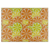 柑橘類パターン カッティングボード (正面)