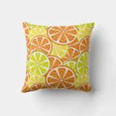 柑橘類パターン クッション (裏面)