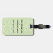 柑橘類パターン ラゲッジタグ (裏面横)