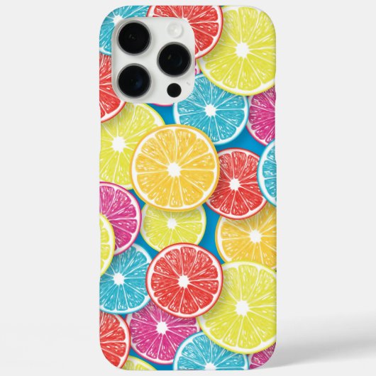 柑橘類フルーツスライスポップ・アートのアート Case-Mate iPhoneケース (裏面)