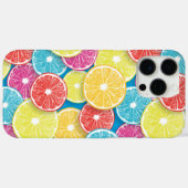 柑橘類フルーツスライスポップ・アートのアート Case-Mate iPhoneケース (裏面 (横))