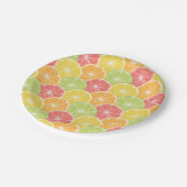 柑橘類フルーツスライス ペーパープレート (アングル)