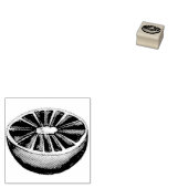 柑橘類フルーツピンクのグレープフルーツ切りスタンプ ラバースタンプ (押印)