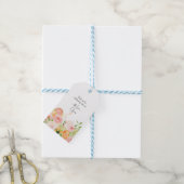 柑橘類フローラブライダルシャワーシャワーウィーズ ギフトタグ (より糸付き)