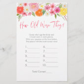 柑橘類フローラ何歳だったブライダルゲーム (正面)