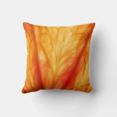 柑橘類マクロ：ブラッドオレンジ抽象芸術。 クッション (裏面)