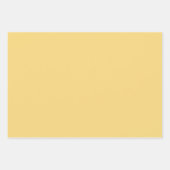 柑橘類レモンフローラ水彩ベビーシャワー ラッピングペーパーシート (正面3)